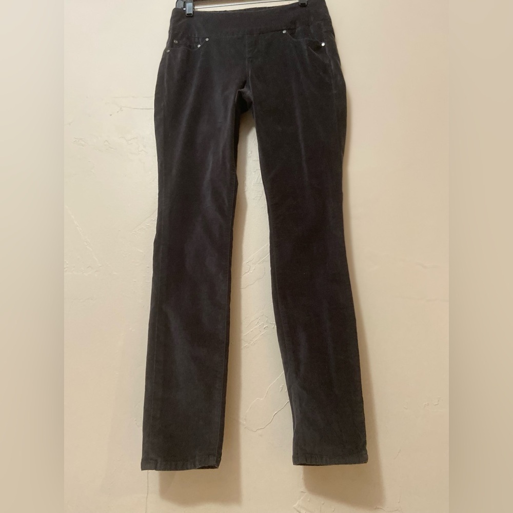 Jag Jeans~Soft~Dark Gray~Cotton Blend~Flat Front~ High Rise~Skinny Jeans~Size 6